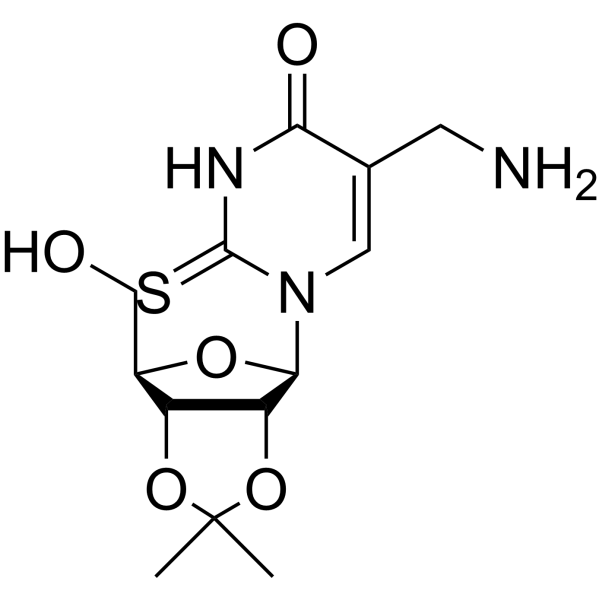 5-(Aminomethyl)-2′,3′-O-(1-methylethylidene)-2-thiouridine 1428903-07-4